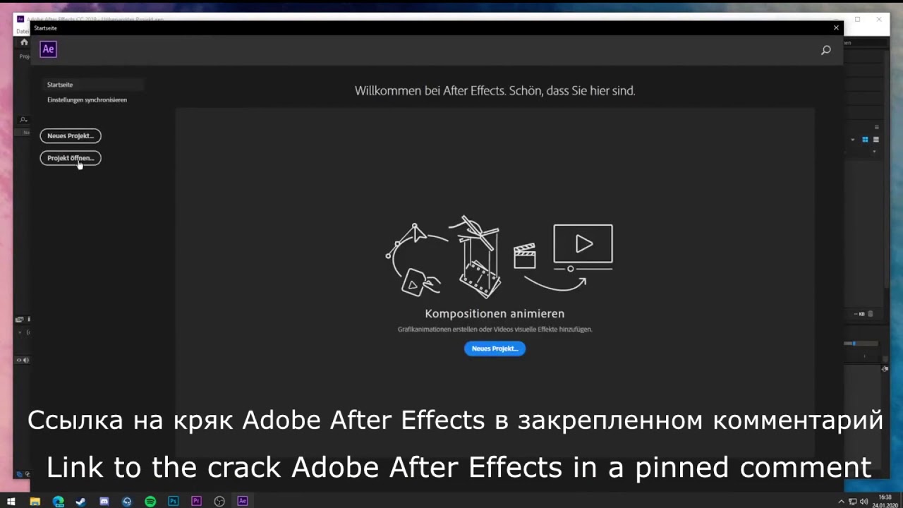 After effects windows crack
